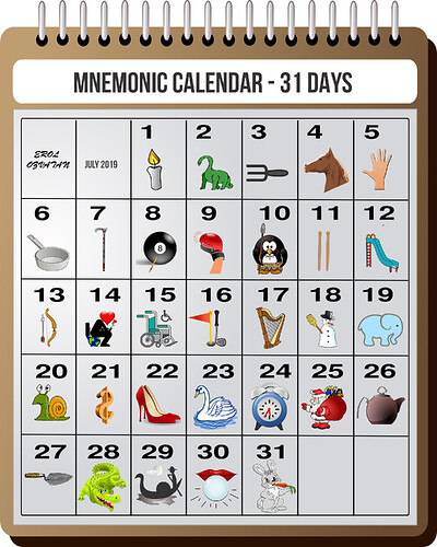 Mnemonic-Calendar-31-Days-ErolOzvatan
