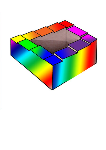 chromatic penrose rainbow