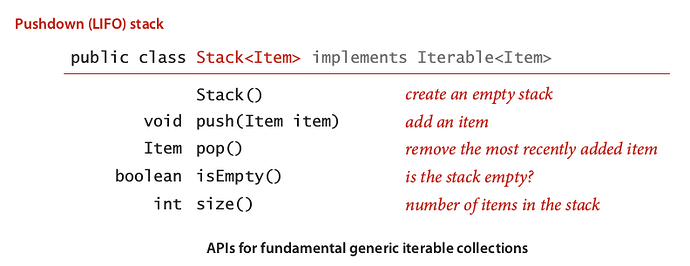 stack data structure