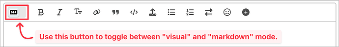 Editor Toolbar