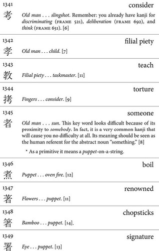 Page 308 in the book, as an example of all the similar elements at play.