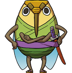 Cadin, which I believe isn't based off a folklore, but nonetheless is a plucky cicada