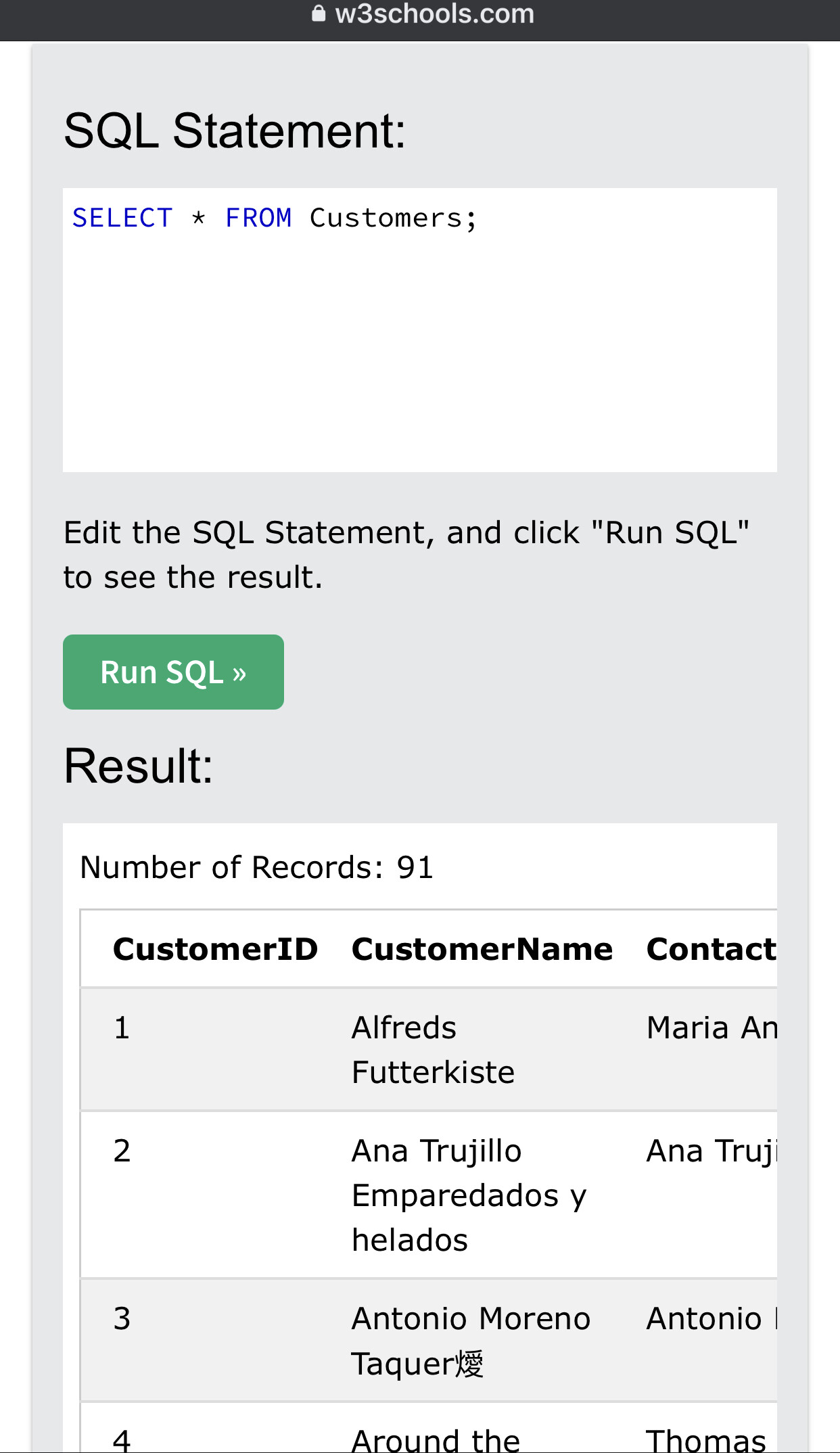 Learning SQL - General Memory Chat - Art of Memory Forum