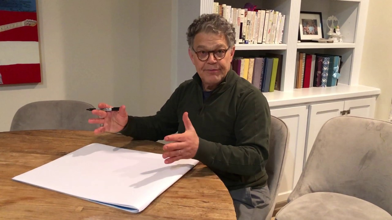 Al Franken Drawing a Map of the - 119ac806d528d98145659ca957abb2c613c91439 