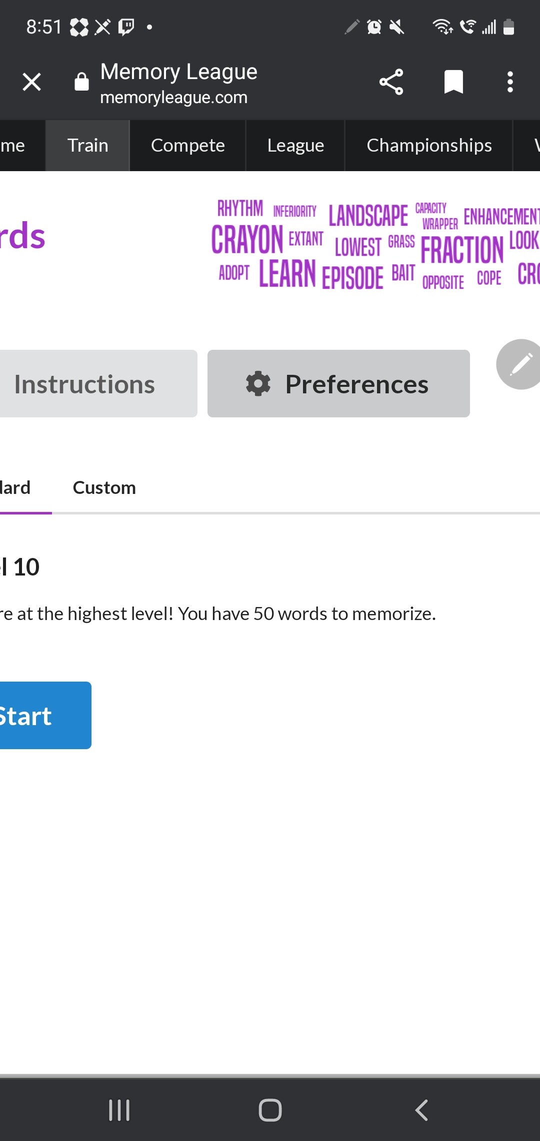 How do you change the language in Memory League? Memory League Art